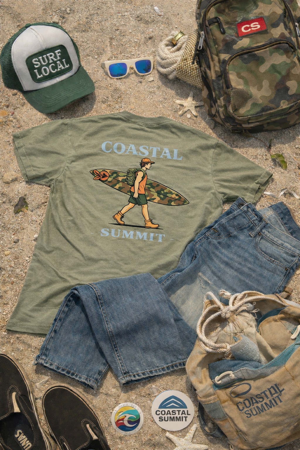 Camo Surfer