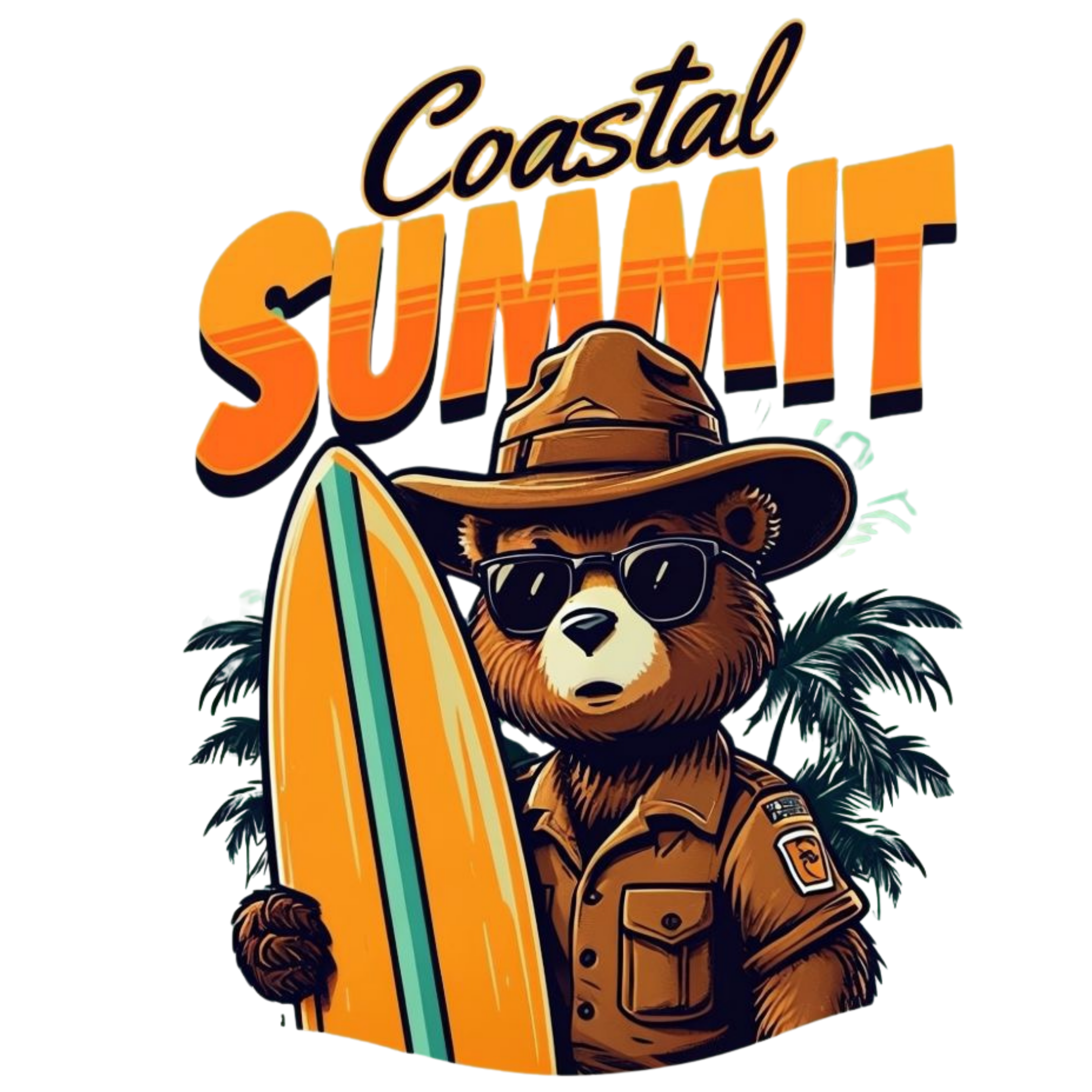 Kids - Surfing bear